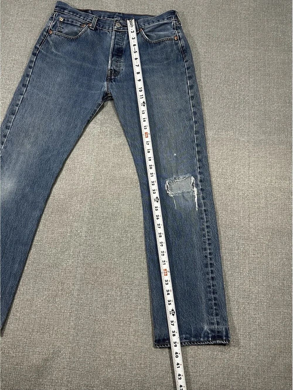Levi’s 501 Original Fit Button Fly Jeans Men’s W32 L29 - Vintage Denim